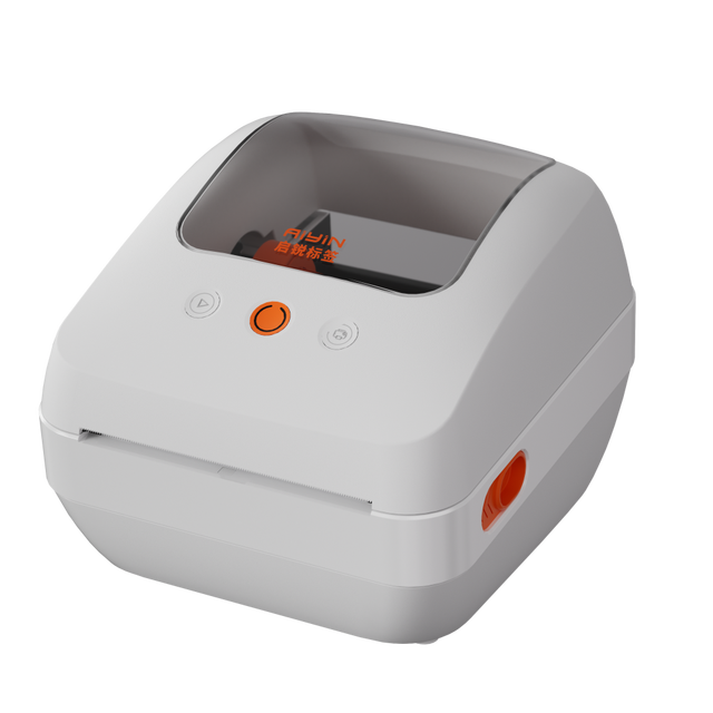 4-inch Thermal Label Printer with 203 DPI High-speed Barcode Sticker Printer for Logistics Transportation USB Local Area Network