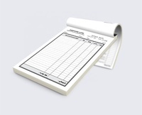 Prix d'usine, carnet de factures écologique personnalisé, copies carbonées, formulaires de commande, conception gratuite, faible MOQ, livraison rapide