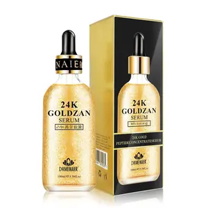 Özel 24K altın Serum cilt bakımı çözümü Productos de Belleza yüz kiti kadınlar beyazlatma organik C vitamini serumu cilt