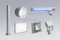 Conector de interfaz de viga guía para tablero de luz LED con disipación de calor, mecanizado CNC OEM de fábrica LIANGYIN, perforación por electroerosión por hilo