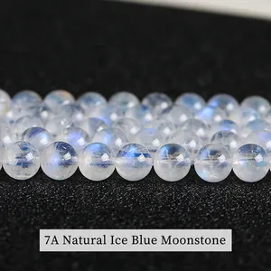 4-12mm Oeil de Tigre Naturel Améthyste Rose Quartz Cristal Pierres Précieuses Loose Perles Rondes Pour Diy Bracelet Collier Fabrication de Bijoux