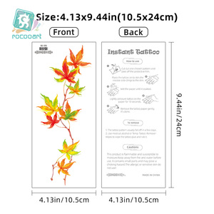 <span class=keywords><strong>2025</strong></span> mới nhất thực tế Halloween lửa mạch máu hình xăm tạm thời nghệ thuật cơ thể thiết kế hình xăm mới - Product Image 5