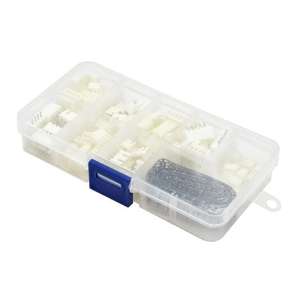 230pcs/盒XH2.54 2p 3p 4p 5p引脚<span class=keywords><strong>2</strong></span>.54毫米节距端子套件/外壳/引脚接头JST连接器电线连接器适配器XH套件 - Product Image 1