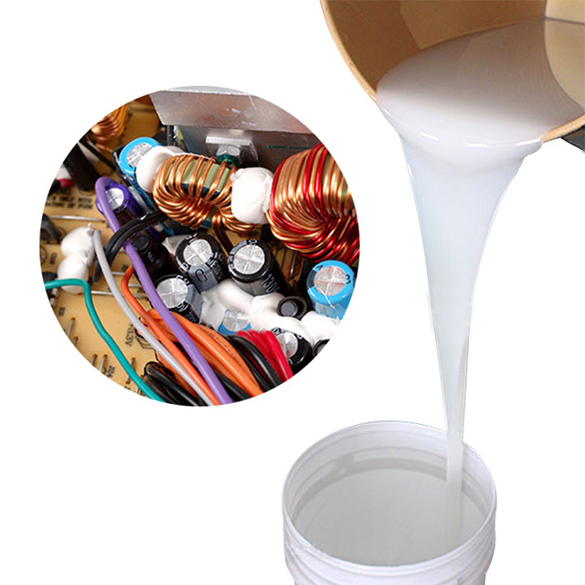 20 Shore a Electronic Potting Silicone Compound for IC Cover up on PCB
