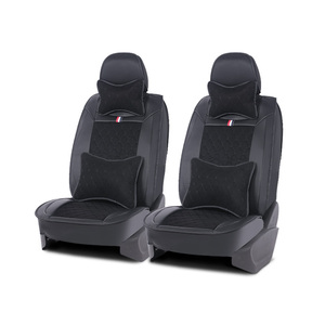 Accesorios para asientos de <span class=keywords><strong>coche</strong></span> clásicos, fundas universales de cuero PU para asientos de <span class=keywords><strong>coche</strong></span>, accesorios de Interior para Volvo/Toyota, superventas de <span class=keywords><strong>Amazon</strong></span> - Product Image 3