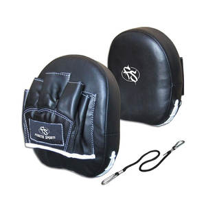 Coussinets de mise au point courbés en cuir, mitte de boxe, mitte de poinçon pour mise au point - Product Image 1