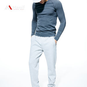 Pantalones de chándal de lona ligeros para hombre, estilo informal con logotipo personalizado, la mejor calidad a bajo precio, venta al por mayor de fabricante - Product Image 2