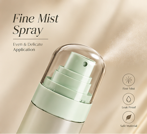 Flaconi Spray in PET Cilindrici da 50ml, 100ml, 120ml, Satinati, Serigrafati per Cosmetici, Tonici e Prodotti Skincare - Vendita all'Ingrosso - Product Image 3