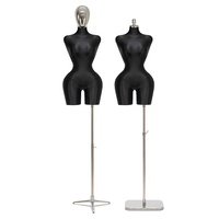 Mannequin Demi-Corps Courbé BBL Brésilien Femme Robe de Mariée Fille Sexy Grandes Tailles Poitrine Généreuse Hauteur Ajustable en Plastique Durable