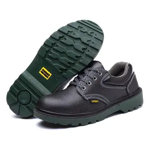 أحذية بسعر مخفض S3 SRC hro EN ISO 20345 تصنيع من الجلد الطبيعي بشعار مخصص OEM مريحة وخفيفة