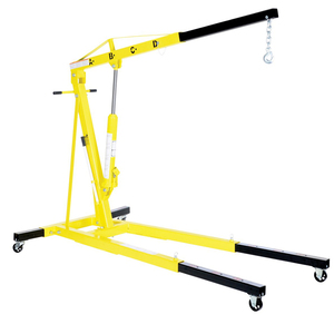 Gato de elevación de soporte de grúa de motor plegable hidráulico de 2 toneladas con taller de ruedas - Product Image 4