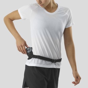 Bolsa de cintura esportiva masculina e feminina, com suporte para garrafa de água, respirável, leve, à prova d'água, à prova de choque, para corrida, bolsa para telefone - Product Image 5