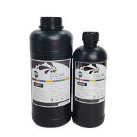 Encre UV à séchage rapide pour imprimante LED, pour verre, métal, plastique, bois, impression numérique, 1000 ml