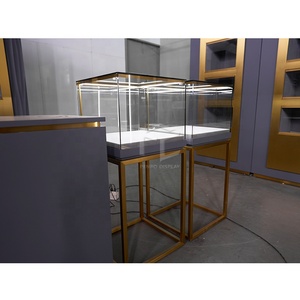 Fancy đồ trang sức hiển thị Showcase đồ trang sức cửa hàng truy cập thiết kế hình ảnh đầy đủ xem đồ trang sức hiển thị trường hợp cho cửa hàng và showroom - Product Image 2