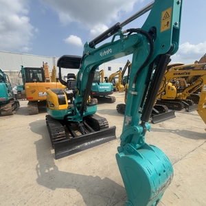 Mini-excavatrice sur chenilles d'occasion U30, 3 tonnes, cabine ouverte, d'origine japonaise, ensemble complet prêt pour l'essai et l'exportation - Product Image 1