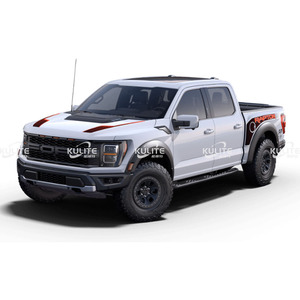 Etiqueta engomada del coche de alta calidad 3D letras de calcomanía de puerta trasera elevada para Ford F150 2018-2020 plástico de recogida - Product Image 4