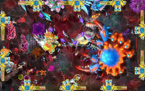 Gabinete de <span class=keywords><strong>juego</strong></span> de peces para <span class=keywords><strong>6</strong></span> jugadores que funciona con monedas para interiores de alta calidad, instalación de Arcade de entretenimiento, Bear Strike - Product Image 6