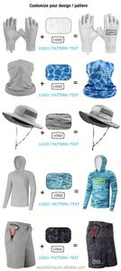 Personnalisé Unisexe À Manches Longues Performance Chemise Anti-UV UPF 50 Protection Solaire Respirant 100% Polyester Vêtements De Pêche - Product Image 3