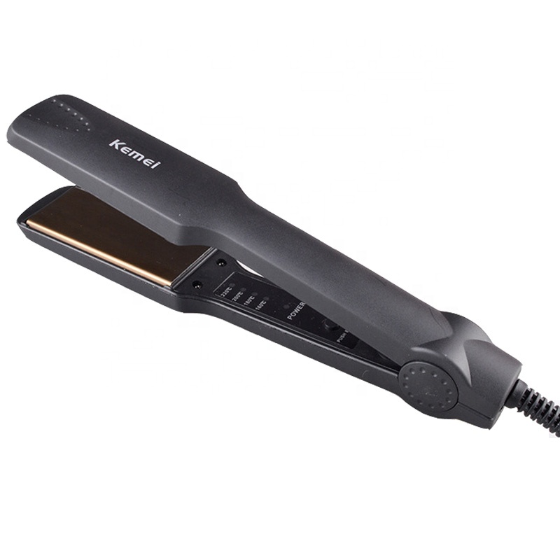 Профессиональный мини-утюжок для волос Kemei KM 329 с керамическим нанопроводом, выпрямитель со светодиодной подсветкой, оптовая продажа