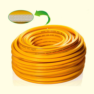 สายฉีดน้ำแรงดันสูง PVC ยาว 100 เมตร ขนาดเส้นผ่านศูนย์กลาง 1/4''-3/4'' ป้องกันรังสียูวี ปลอดสารพิษ ได้รับการรับรองมาตรฐาน CE สำหรับการใช้งานทางการเกษตร - Product Image 2
