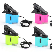 Microscopio de Bolsillo Portátil 120X con Luz UV, Lupa para Joyería y Electrónica de Consumo