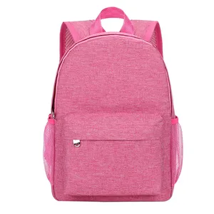 Color sólido de alta calidad mochila impermeable de las mujeres de los hombres nuevo estilo de Oxford de la Escuela de Negocios mochila para portátil