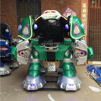 Wahana Robot Berjalan Gila di Pusat Perbelanjaan, Wahana Robot Iron Man untuk Anak-Anak