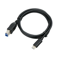Kabel Printer USB Type C ke USB 3.0 Type B Male Kecepatan Tinggi, Kabel Tembaga Murni, Garansi 12 Bulan untuk Printer Brother