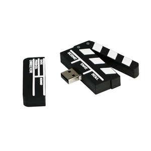 Clé USB en forme de claquette de cinéma, gadgets originaux, clé USB portable pour gadgets et ordinateurs portables, logo personnalisé, vente en gros - Product Image 6