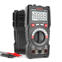 Habotest HT113B Alat Perbaikan DMM Rentang Otomatis TRMS Avometer Tester Kapasitansi Layar 4-Digit Akurasi 0.5% 600V AC/DC 10A 2000