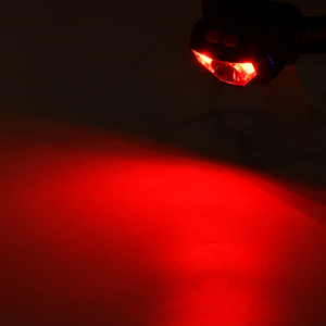 ヘッドライト小型USB充電式USBランニングトーチキャンプCOBレッドXPG 800 MAh LEDヘッドライトセンサー - Product Image 6