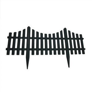 4 adet bahçe dekorasyon bahçe bariyer çit plastik küçük bahçe çit - Product Image 3