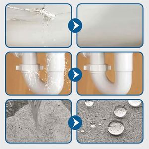 Pintura Adhesiva Transparente Impermeable Ecológica de Alta Resistencia ADW-1, Emulsión Acrílica de Propileno Puro para Paredes Exteriores - Product Image 1