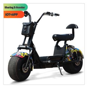 Scooter Eléctrico Nuevo de 2 Ruedas Citycoco, Bicicleta Eléctrica Australia, Scooter Eléctrico para Adultos con Neumáticos Anchos - Product Image 4