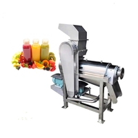 Équipement d'extraction de jus par presse spirale automatique à haute efficacité et grande capacité pour fruits et légumes