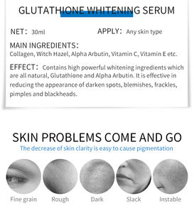 Sérum éclaircissant pour la peau au collagène, à l'acide tranexamique, à la vitamine E, à la vitamine C, au glutathion, à l'arbutine et au <span class=keywords><strong>niacinamide</strong></span> - Product Image 6