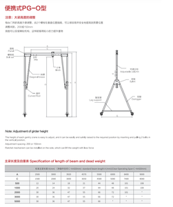 เครนโครงอลูมิเนียมแบบเคลื่อนย้ายได้จากโรงงานโดยตรง สินค้าขายดี - Product Image 6