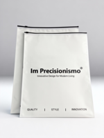 Maßgefertigte Mattierte Ziplock-Beutel mit Logodruck Mattierte Reißverschlusstaschen für Accessoires Anpassbare Ziplock-Schmuckbeutel