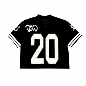 Maillot de football personnalisé style hip-hop tendance pour adultes/jeunes - Product Image 4