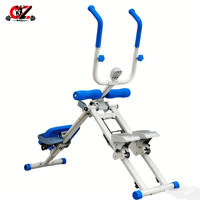 Appareil d'exercice abdominal Power Plank Ab Crunch Machine, entraînement en 5 minutes, équipement d'exercice abdominal réglable, AB Core Cruncher Glider Trainer