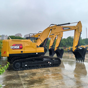95% nuevo perfecto estado Sany SY245H excavadora grande usada 24ton sy245 EPA certificado CE excavadora de segunda mano - Product Image 3