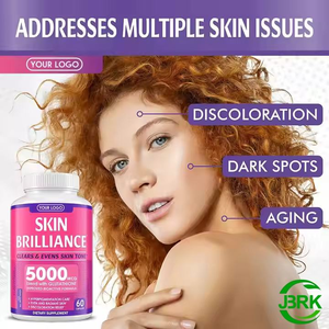 מותג פרטי עור הלבנה כמוסות נוגד חמצון וקולגן אנטי אייג 'ינג מפחית כתמים שחורים אצל מבוגרים - Product Image 4