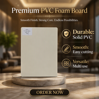 Panneau en mousse PVC Celuka JIEPIN blanc chaud pour surfaces dures, découpe pour armoires, cuisines, salles de bain - Lisse, durable, épaisseur 3-30 mm