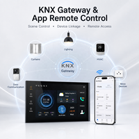 Système domotique KNX, contrôle de l'éclairage de toute la maison, produits domotiques, automatisation de la maison, interrupteur mural intelligent KNX pour hôtel, appartement