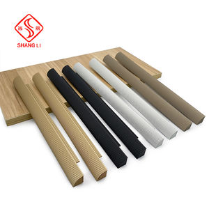 현대 가구 캐비닛 하드웨어 손잡이 주방 찬장 옷장 서랍 문 및 서랍 손잡이-알루미늄 합금 - Product Image 6