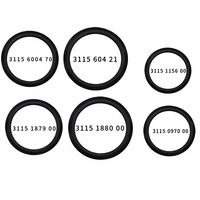 Accessoires pour foreuses hydrauliques de roche : Diaphragme à azote Stifon, Diaphragme de retour d'huile, Bague de butée de piston d'impact