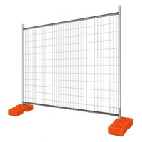 Sistema de Cercas de Seguridad Temporales Personalizables, Acero con Bajo Contenido de Carbono, Galvanizado y con Recubrimiento en Polvo, Fácil de Montar, Precio al por Mayor, Canadá
