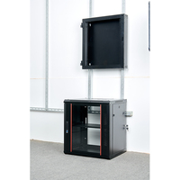 Système de refroidissement de conception bon marché demi-hauteur 7u 8u 19 "support de serveur d'armoire à montage mural vertical pour batteries