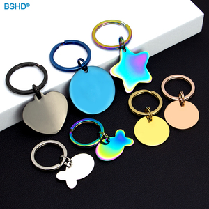 Stock de fábrica Etiqueta de perro colgante etiqueta de identificación de mascota al por mayor Metal Acero inoxidable S/M/L hueso gato perro nombre etiqueta de identificación con anillo de 25mm - Product Image 5