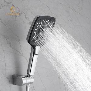 Cascade chromée finition de Surface en laiton 3 fonctions ensemble pluie et douche exposées thermostatique système de robinet mitigeur - Product Image 2